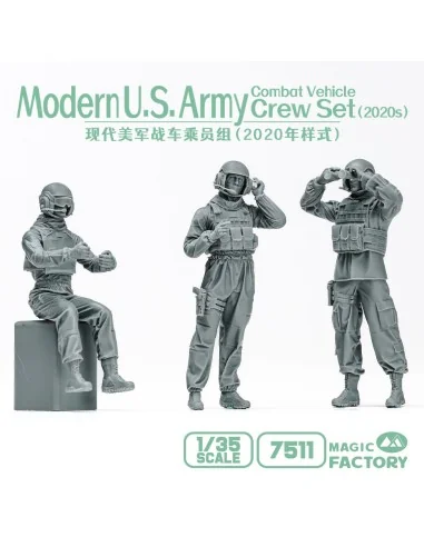 Modern U.S. Army Combat Vehicle Crew Set?2020s?, 1/35 - Magic Facto...