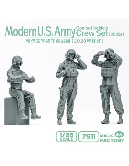 [NO_DESC] Modern U.S. Army Combat Vehicle Crew Set?2020s?, 1/35 - M...
