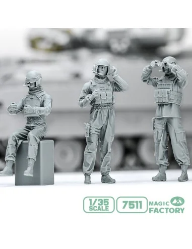 Modern U.S. Army Combat Vehicle Crew Set?2020s?, 1/35 - Magic Facto...