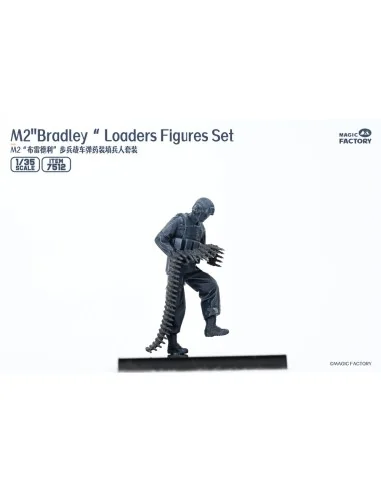 M2 Bradley Loaders Figures Set (incl. 3 figures, 1 set radio and pa...