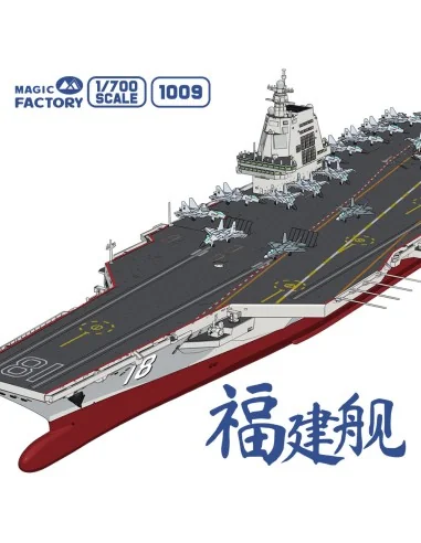 PLAN Type 003 Aircraft Carrier CV-18 Fujian (with painted deck), 1/...