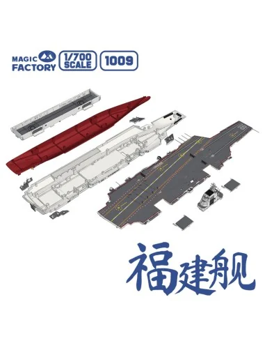 PLAN Type 003 Aircraft Carrier CV-18 Fujian (with painted deck), 1/...