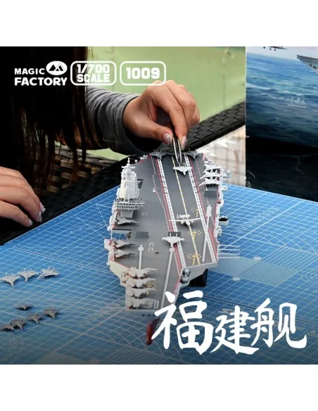 PLAN Type 003 Aircraft Carrier CV-18 Fujian (with painted deck), 1/...