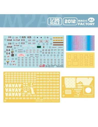 M2A4 Bradley IFV w CVTESS, 1/35 - Magic Factory 2012