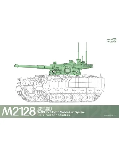 [NO_DESC] M2128 Bradley 105mm Mobile Gun System, 1/35 - Magic Facto...