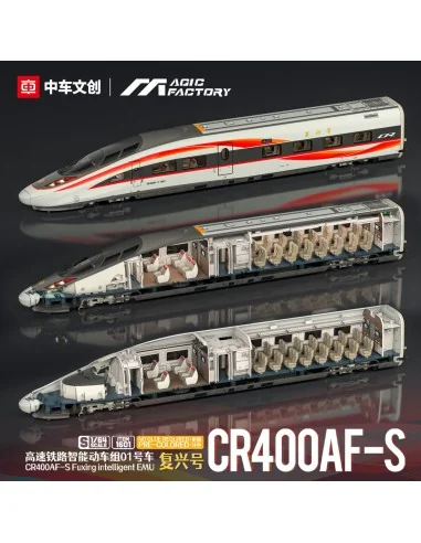 [NO_DESC] CR400AF-S Fuxing intelligent EMU (Cement-free and pre-col...