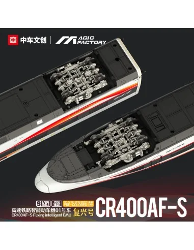 [NO_DESC] CR400AF-S Fuxing intelligent EMU (Cement-free and pre-col...