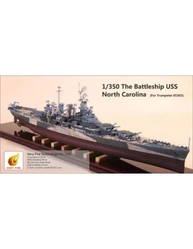 USS North Carolina (for Trumpeter 05303), 1/350 - Very Fire VF350002