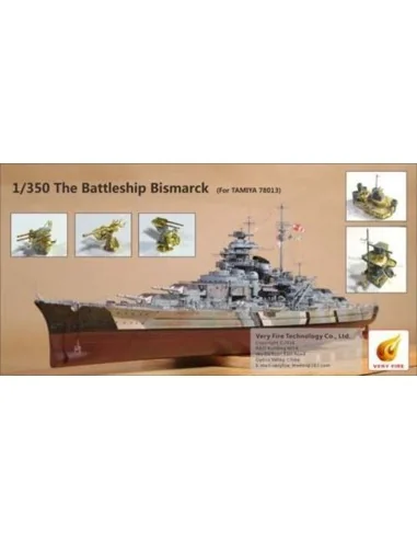 The Battle Ship Bismarck(f.Tamiya 78013, 1/350 - Very Fire VF350003