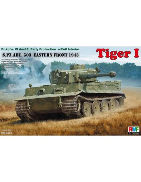 Tiger I Early Production w/Full Interior, 1/35 - Rye Field Model 5003