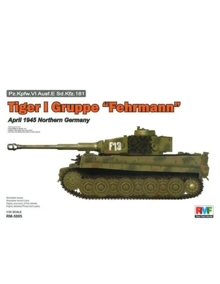 Tiger I Gruppe "Fehrmann" April 1945, 1/35 - Rye Field Model 5005