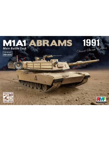 M1A1 Abrams Gulf War 1991, 1/35 - Rye Field Model 5006
