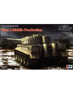 Tiger I Middle Production Full Interior, 1/35 - Rye Field Model 5010