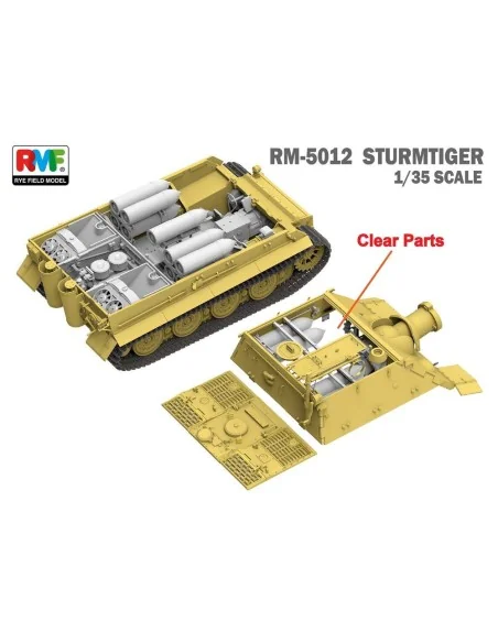 Sturmtiger With Full Interior (To be, 1/35 - Rye Field Model 5012