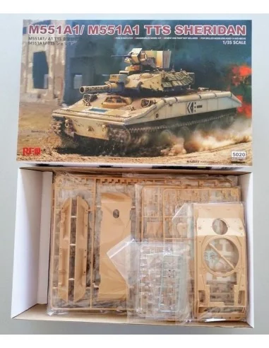 M551A1/ A1TTS SHERIDAN, 1/35 - Rye Field Model 5020