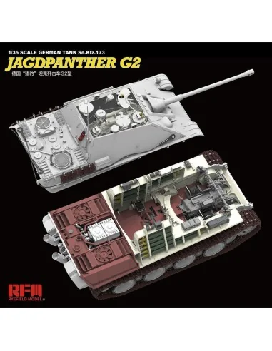 Jagdpanther G2 with full interior&workab track links, 1/35 - Rye Fi...
