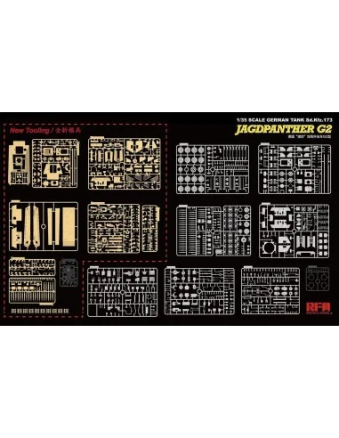 Jagdpanther G2 with full interior&workab track links, 1/35 - Rye Fi...