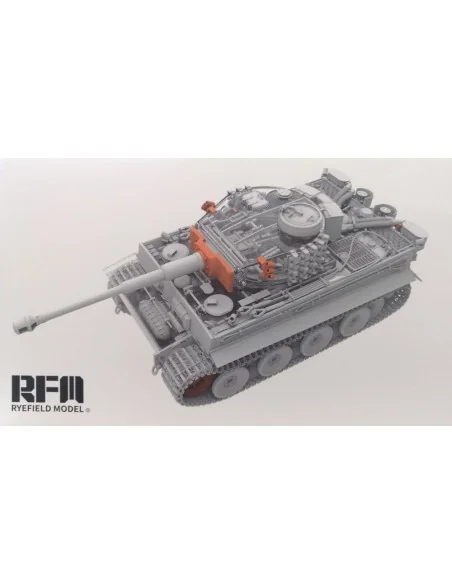 TIGER EARLY PRODUCTION W/FULL INTERIOR, 1/35 - Rye Field Model 5025