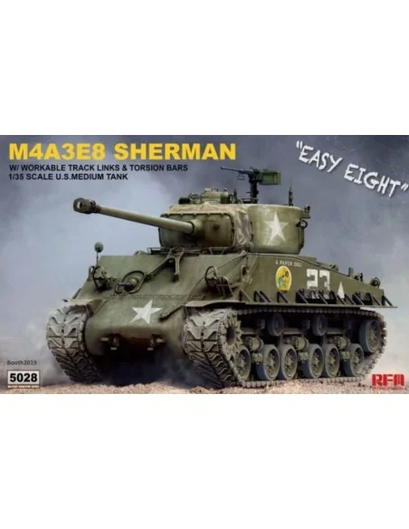 [NO_DESC] SHERMAN M4A3E8 W/Workable Track links, 1/35 - Rye Field M...
