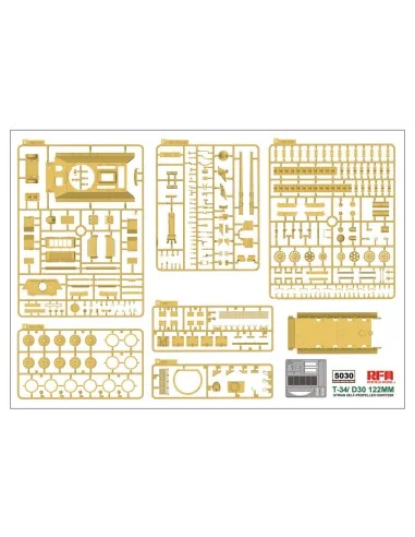 [NO_DESC] T-34/D-30 122MM SYRIAN SELF-PROPELLED HOWITZER, 1/35 - Ry...
