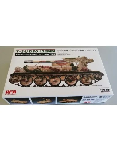 [NO_DESC] T-34/D-30 122MM SYRIAN SELF-PROPELLED HOWITZER, 1/35 - Ry...