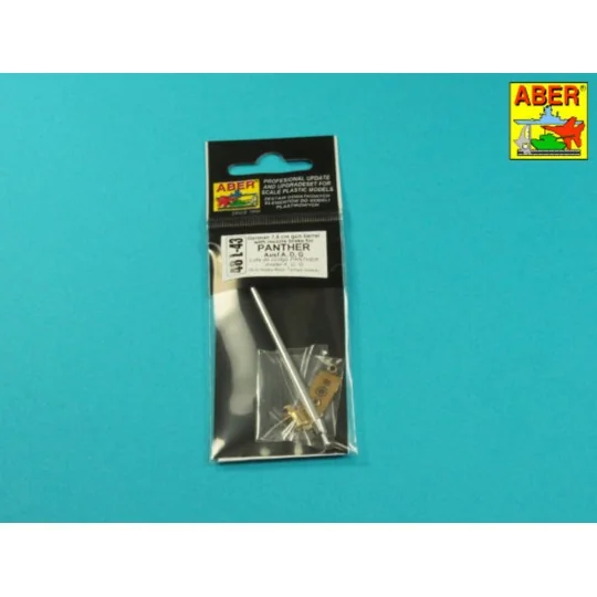 Barrel 7, 5cm KwK 42L/70 for German tank Panther, 1/48 - Aber Model...