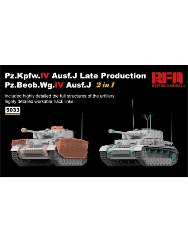 Pz.kpfw.IV Ausf.J late production /Pz.beob.wg.IV Ausf.J w/workable ...