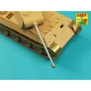 Barrel 7,5cm KwK 42L/70 for German tank Panther - Aber Models 48 L-43