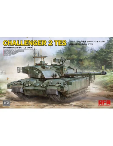 British main battle tank Challenger 2 TES w/workable track links, 1...