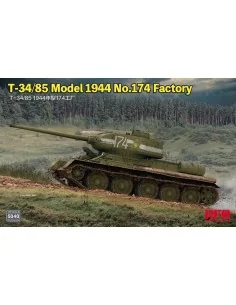 T-34/85 Model 1944 No.174 Factory, 1/35 - Rye Field Model 5040