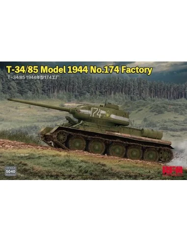 T-34/85 Model 1944 No.174 Factory, 1/35 - Rye Field Model 5040