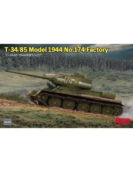 [NO_DESC] T-34/85 Model 1944 No.174 Factory, 1/35 - Rye Field Model...