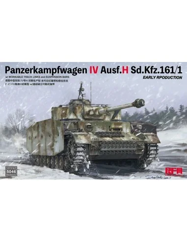 Pz.kpfw.IV Ausf.H early production w/workable track links, 1/35 - R...