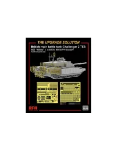 Upgrade set for Challenger 2 TES, 1/35 - Rye Field Model 2001