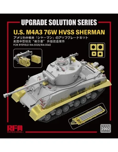 Upgrade set for 5028 & 5042 M4A3 Sherman, 1/35 - Rye Field Model 2002