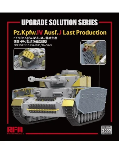 Upgrade set for 5033 & 5043 Pz.kpfw.IV Ausf.J, 1/35 - Rye Field Mod...