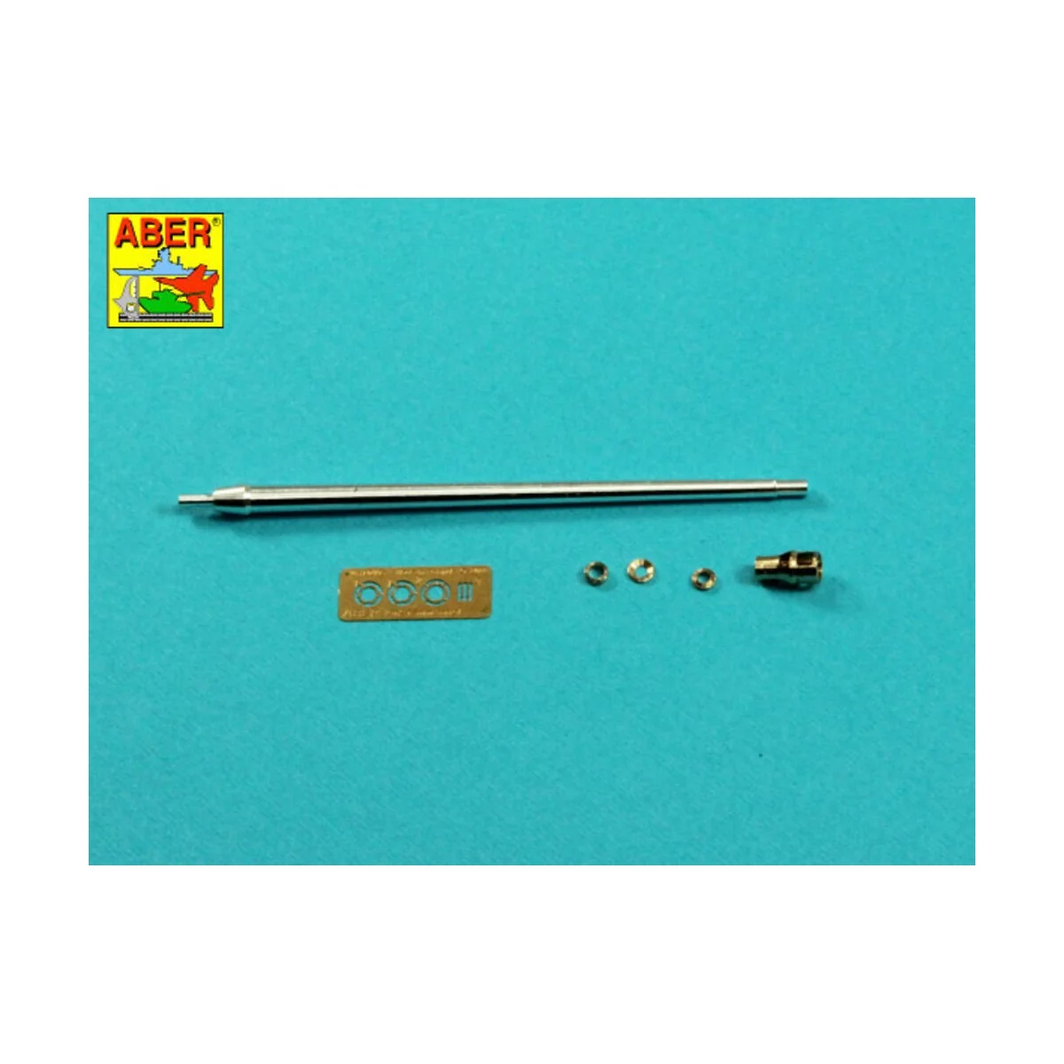 Barrel 7,5cm KwK 42L/70 for German tank Panther - Aber Models 48 L-43