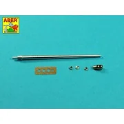 Barrel 7,5cm KwK 42L/70 for German tank Panther - Aber Models 48 L-43