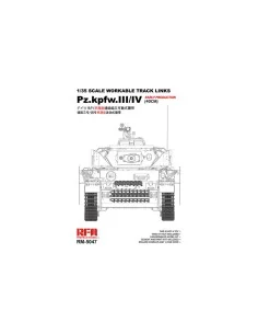 [NO_DESC] Workable track links for Pz.III/IV.early production (40cm...