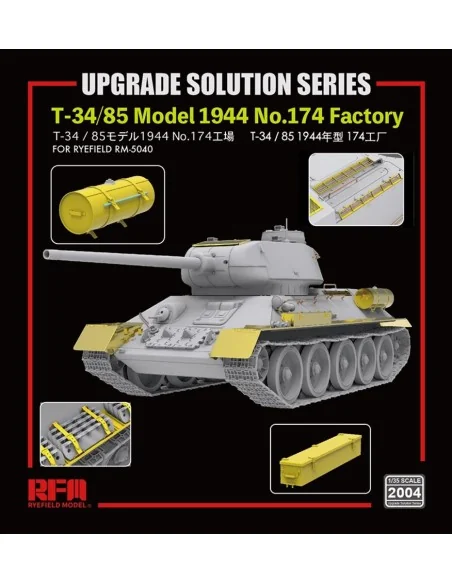 [NO_DESC] Upgrade set for 5040 T-34/85 Model 1944, 1/35 - Rye Field...
