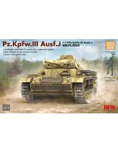 Pz. Kpfw. III Ausf. J w/workable track links, 1/35 - Rye Field Mode...