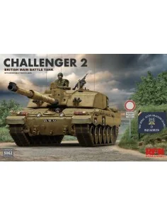 British main battle tank Challenger 2 w/workable track links, 1/35 ...