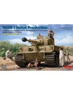 Tiger I initial production early 1943 w/full interior, 1/35 - Rye F...