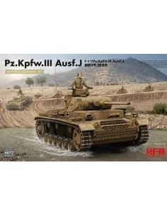Pz. Kpfw. III Ausf. J w/full interior, 1/35 - Rye Field Model 5072