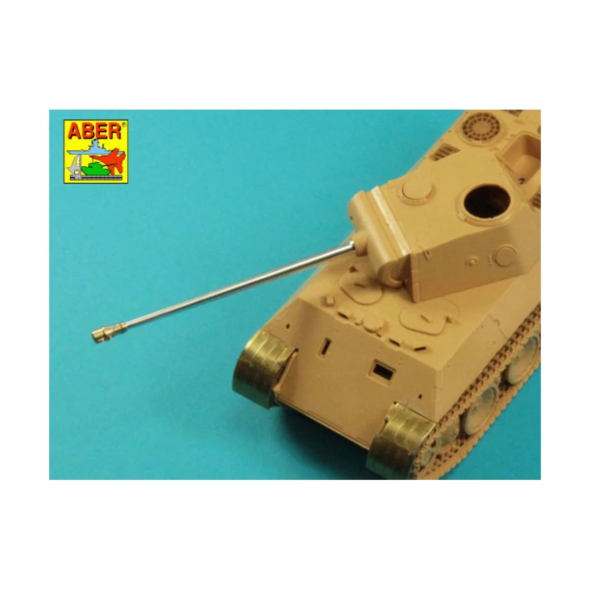 Barrel 7, 5cm KwK 42L/70 for German tank Panther, 1/48 - Aber Model...