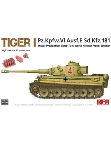 Tiger I initial production early 1943 without interior, 1/35 - Rye ...
