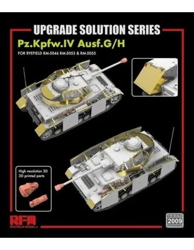 [NO_DESC] Upgrade set for 5053 & 5055 Pz.IV Ausf.G/H, 1/35 - Rye Fi...