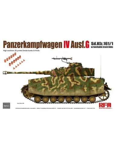 Pz.kpfw.IV Ausf.G without interior, 1/35 - Rye Field Model 5053