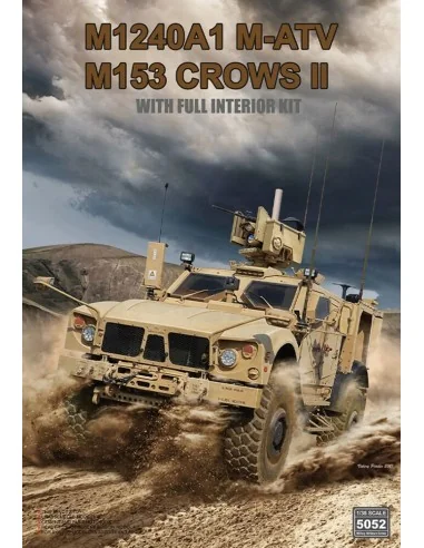 M1240A1 M-ATV (M153 CROWS II ) with full interior, 1/35 - Rye Field...