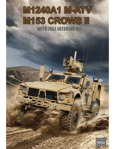 M1240A1 M-ATV (M153 CROWS II ) with full interior, 1/35 - Rye Field...